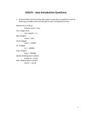 05 - ICS4U - Java Introduction Questions-2022.pdf