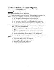 Four Freedoms worksheets.doc