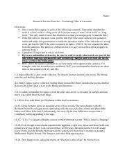 Research Practice Exercise - Formatting Titles in Literature ENG 242.docx
