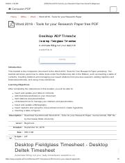 [PDF] Word 2016 Tools for your Research Paper free tutorial for Beginners.pdf