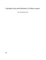 Population Lab Report