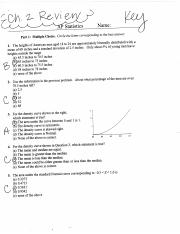 ap statistics 6.3 homework answers