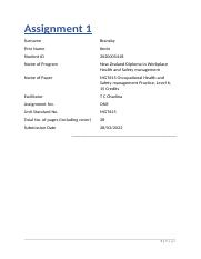 Assignment 1 MGT 615.docx