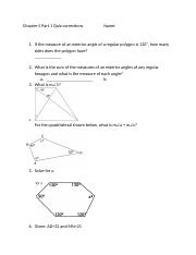 Chapter 5 part 1 quiz corrections