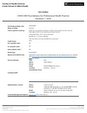 CMHL1000 Foundations for Professional Health Practice Semester 1 2023 Bentley Perth Campus INT.pdf