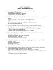 EDFL 581 CHAPTER 3 Assignment Quiz.docx