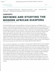 Colin Palmer - Defining and Studying the Modern African Diaspora.pdf