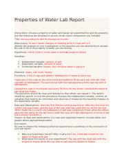 water testing research paper