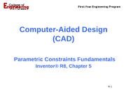 10-18 Inventor_Parametric Constraints