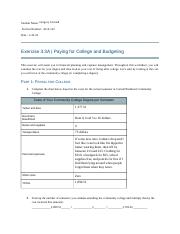 Exercise 3.3A Paying for College and Budgeting (1) (1).docx