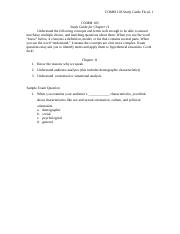 COMM 103 Floyd Chapter 11 Study Guide