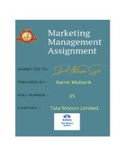 Aamir Marketing Management Assignment.pdf