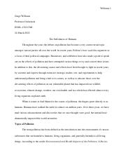 (Rough Draft for Peer Review WA#3) Analyzing Causes or Effects Essay.pdf
