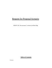 530 Request for Proposal Scenario.docx