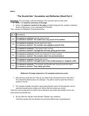 Copy of “The Scarlet Ibis” Annotation and Reflection Sheet Part 2 - Google Docs.pdf