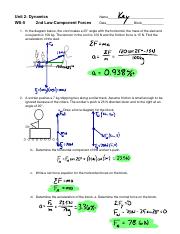 WS5-Newtons Second Law Component Forces KEY.pdf