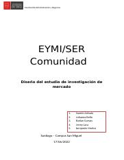 Evaluacion 2 - Diseno del Estudio de Investigacion de Mercado EMPRENDIMIENTO docx.docx