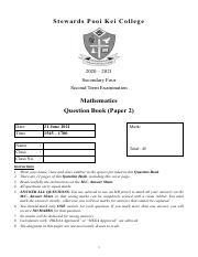 2021 Exam2 Mathematics S4 Paper 2 Question Paper.pdf
