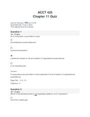 ACCT 420 Quiz 11 New.docx