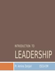 Introduction  to Leadership.pptx