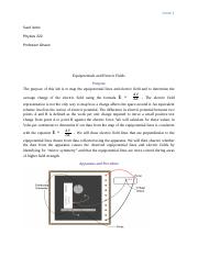 physics lab report equi and field lines.docx