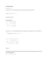MA 105  Homework Exercise 4.4 (4,10,16,22,26,28)