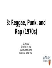 8-Reggae, punk, rap (1970s) slides.pptx