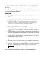 Essay Cross-Cultural Worker Assignment Instructions.docx