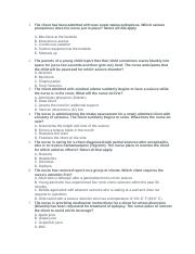 NURS 4 exam 5 practice questions.docx