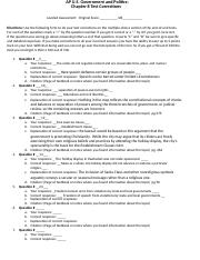 AP U.S. Government and Politics_ Chapter 8 Test Corrections.docx