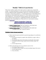 V22 - M7 DBA_Exam Review .rtf