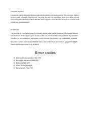 Error codes and 8-bit registeration in motors.docx