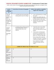 Student Graphic Organisers for Finding Main Ideas and Supporting Evidence 1.docx