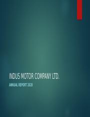 INDUS MOTOR COMPANY LIMITED.pptx