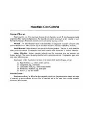 Material Cost Control and Inventory Control.pdf