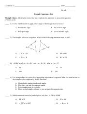 Congruent Triangles Test .docx