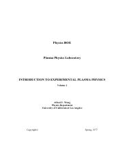 Intro to Experimental Plasma Physics, AY Wong.pdf