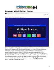 pinoybix.org-Forouzan MCQ in Multiple Access.pdf
