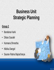 Grp-2-strategic-business-unit-planning