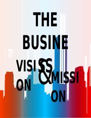2-The Business Mission and Vision.pptx