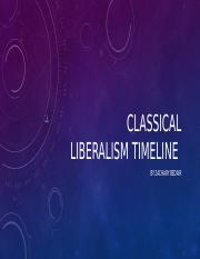 Classical Liberalism Timeline.pptm