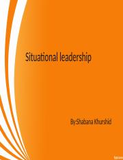 situtional leadership.ppt