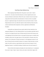 Final Theory Project Reflection Essay