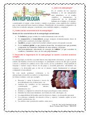 DEFINICIÓN Y CARACTERÍSTICAS DE LA ANTROPOLOGÍA - Rocío V.pdf