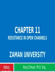 Slide 8-Chapter11_Resistance in Open Channels.pptx