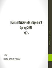 HRM 17 (Human Resource Planning).pdf