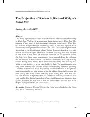 The Projection of Racism in Richard Wright___s__Black Boy[#348023]-356898.pdf