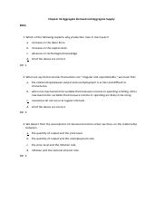 QUIZ 10_Chapter 33 Aggregate Demand and Aggregate Supply(1).pdf