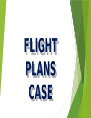 case study flight plans
