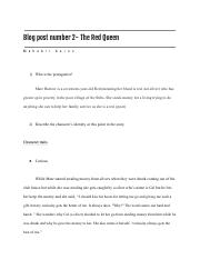 Blog post #2 The Red Queen .pdf